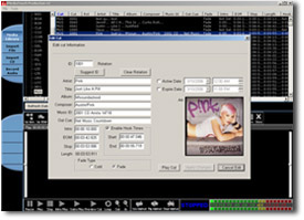 Production Module Info Editing Screen